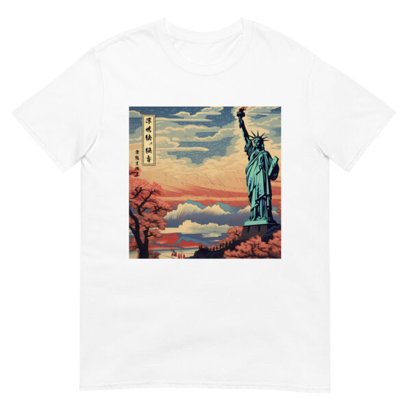 Statue of Liberty Ukiyo-e Unisex T-Shirt