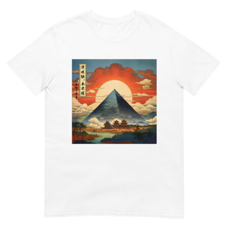 Great Pyramid of Giza Ukiyo-e Unisex T-Shirt