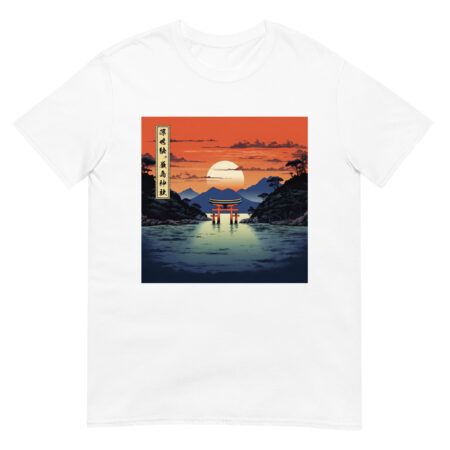 Itsukushima Shrine Ukiyo-e Unisex T-Shirt