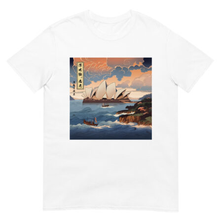 Sydney Opera House Ukiyo-e Unisex T-Shirt